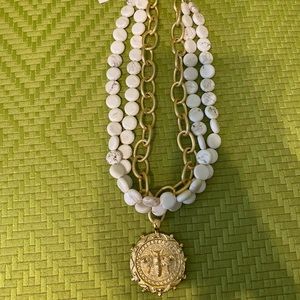 Susan Shaw bee necklace